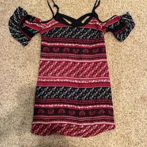 Bohemian Off-Shoulder Dress